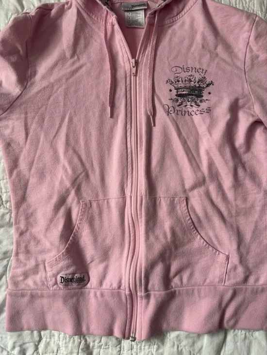 Disney Princess Pink Zip-Up - Picture 2 of 7